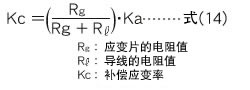 导线较长时的应变率补偿